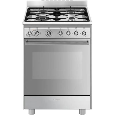 SMEG SX61GM - Acier inoxydable - Cuisinière autonome - Publicité SMEG SX61GM - Acier inoxydable - Cuisinière autonome - Publicité