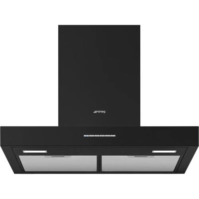 Smeg KBT600MB Hotte Mural Noire Mate 60cm - Hotte Cuisine - Publicité Smeg KBT600MB Hotte Mural Noire Mate 60cm - Hotte Cuisine - Publicité