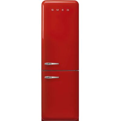 Smeg FAB32RRD6 - Koelkast met vriesvak, rood, 50s stijl Smeg FAB32RRD6 - Koelkast met vriesvak, rood, 50s stijl