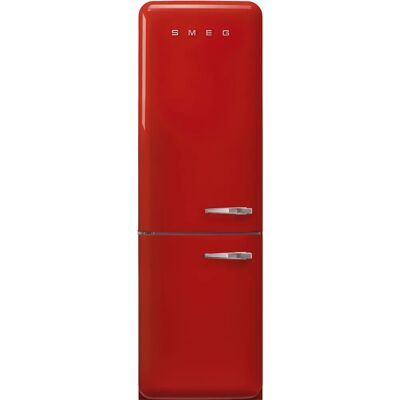 Smeg FAB32LRD6 Frigorifero-Freezer, Stile anni '50, Rosso, 331L Smeg FAB32LRD6 Frigorifero-Freezer, Stile anni '50, Rosso, 331L