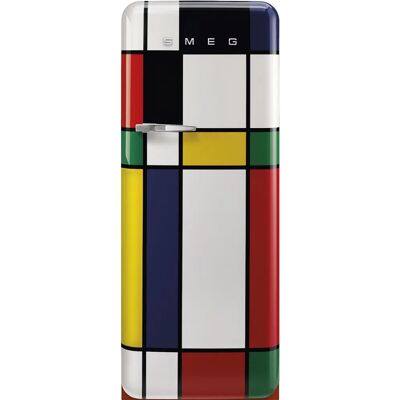 Smeg FAB28RDMC6 Réfrigérateur - Style rétro des années 50 - Publicité Smeg FAB28RDMC6 Réfrigérateur - Style rétro des années 50 - Publicité