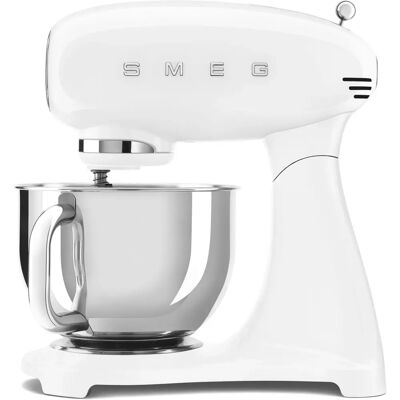 Smeg SMF05WHEU Robot kuchenny - 1000 W, Biały, Stalowa misa Smeg SMF05WHEU Robot kuchenny - 1000 W, Biały, Stalowa misa