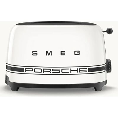 Smeg TSF01PCWEU Grille-pain Blanc Noir - Toaster - Publicité Smeg TSF01PCWEU Grille-pain Blanc Noir - Toaster - Publicité