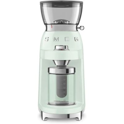 Smeg CGF03PGEU Moulin à café - Vert pastel - Publicité Smeg CGF03PGEU Moulin à café - Vert pastel - Publicité
