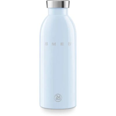 Smeg WBF01PB Drikkeflaske - Rustfritt stål, 500ml, Blå Smeg WBF01PB Drikkeflaske - Rustfritt stål, 500ml, Blå