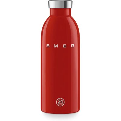 Smeg WBF01RD Garrafa de aço inox vermelha - 500ml Smeg WBF01RD Garrafa de aço inox vermelha - 500ml