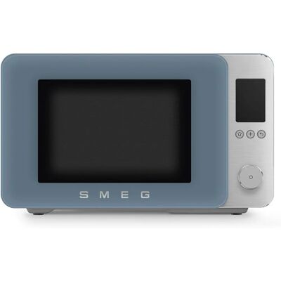 Smeg - MOC02SBMUK - Matte Storm Blue - 27 L - Microwave with Oven Smeg - MOC02SBMUK - Matte Storm Blue - 27 L - Microwave with Oven