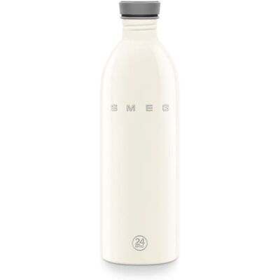 Smeg WBF02CR - Garrafa de aço inoxidável 1000 ml - Estilo retrô Smeg WBF02CR - Garrafa de aço inoxidável 1000 ml - Estilo retrô
