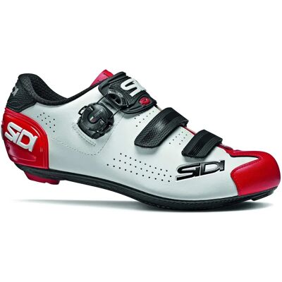 SIDI Alba 2 Weiß/Rot/Schwarz Fahrradschuhe SIDI Alba 2 Weiß/Rot/Schwarz Fahrradschuhe