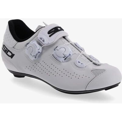 Sidi Genius 10 Landeveisykler - EU 40 Hvit/Hvit - Sykkelsko Sidi Genius 10 Landeveisykler - EU 40 Hvit/Hvit - Sykkelsko