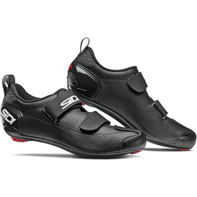 Chaussures de Triathlon Sidi T-5 Air - Noir - Vélo - Publicité Chaussures de Triathlon Sidi T-5 Air - Noir - Vélo - Publicité