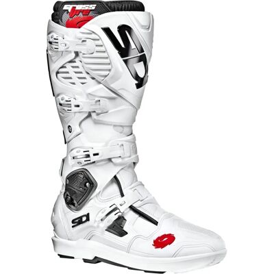Stivali Motocross Unisex Sidi Crossfire 3 SRS Bianchi Stivali Motocross Unisex Sidi Crossfire 3 SRS Bianchi