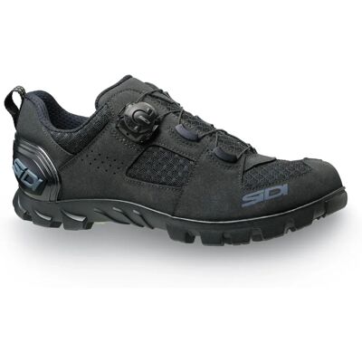 Chaussures Sidi Noires EU 46 - VTT, E-Bike - Publicité Chaussures Sidi Noires EU 46 - VTT, E-Bike - Publicité