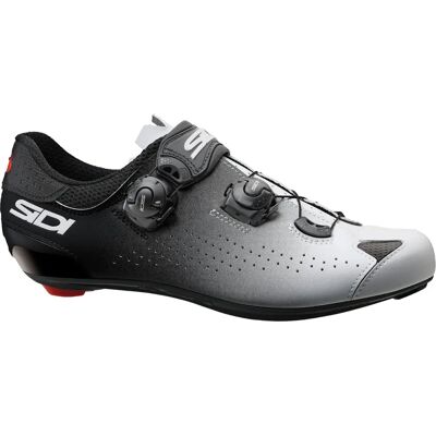 Sidi Genius 10 Mega Wielerschoenen - Wit / Zwart Sidi Genius 10 Mega Wielerschoenen - Wit / Zwart