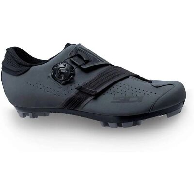 Chaussures Sidi Aertis Gris Foncé/Noir - VTT - Publicité Chaussures Sidi Aertis Gris Foncé/Noir - VTT - Publicité