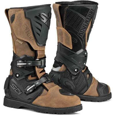Sidi Adventure 2 Gore-Tex Boots - Brown - Motorcycle Gear Sidi Adventure 2 Gore-Tex Boots - Brown - Motorcycle Gear