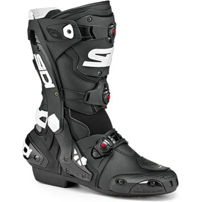 Stivali da motocross Sidi Rex Nero Bianco taglia 45 Stivali da motocross Sidi Rex Nero Bianco taglia 45