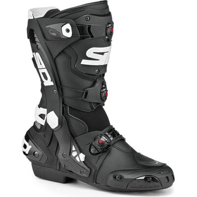 Sidi Rex Motorcycle Boots - Black White - 47 - Unisex Sidi Rex Motorcycle Boots - Black White - 47 - Unisex