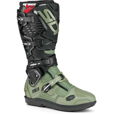 Sidi Crossfire 3 SRS - Motocross Boots - Schwarz Grün Sidi Crossfire 3 SRS - Motocross Boots - Schwarz Grün