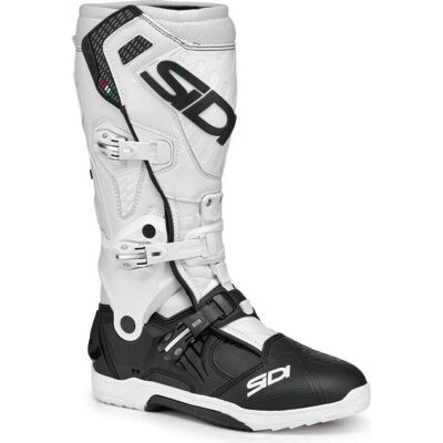 Stivali da motocross Sidi Crossair nero/bianco 45 Stivali da motocross Sidi Crossair nero/bianco 45