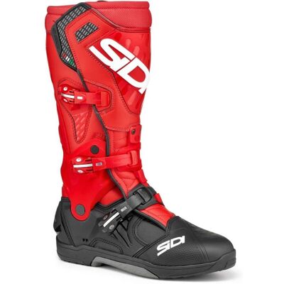 Sidi Crossair Schwarz Rot 45 - Cross-Motorradstiefel Sidi Crossair Schwarz Rot 45 - Cross-Motorradstiefel