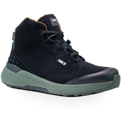 SIDI Nucleus Suede WP Black Ivy Motorcycle Shoes - Motorcycle Shoes SIDI Nucleus Suede WP Black Ivy Motorcycle Shoes - Motorcycle Shoes