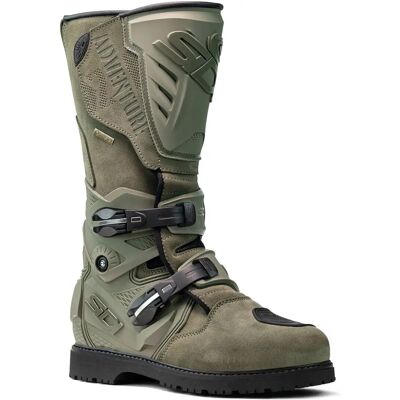 Sidi Adventure 2 Gore-Tex - vert militaire/noir - Publicité Sidi Adventure 2 Gore-Tex - vert militaire/noir - Publicité