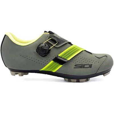 Chaussures VTT Sidi Aertis Mega gris foncé jaune - 41 - Publicité Chaussures VTT Sidi Aertis Mega gris foncé jaune - 41 - Publicité