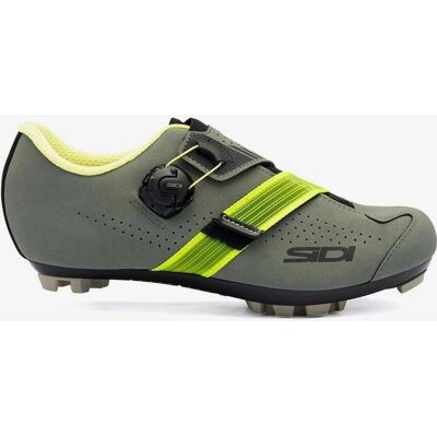 Zapatillas Sidi Aertis Mega Gris Oscuro Amarillo - MTB Zapatillas Sidi Aertis Mega Gris Oscuro Amarillo - MTB