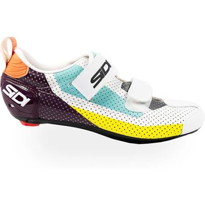 Sidi T-5 Air Weiß Lila Blau Grün Damen - Laufschuhe Sidi T-5 Air Weiß Lila Blau Grün Damen - Laufschuhe