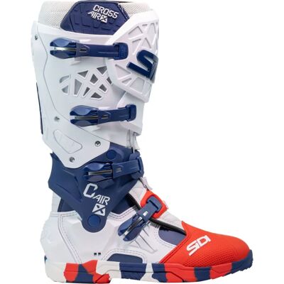 Botas Sidi Crossair X Blanco / Navy / Rojo para Motocross Botas Sidi Crossair X Blanco / Navy / Rojo para Motocross