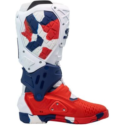 Sidi CROSSAIR X Navy Bianco Rosso - Stivali da Cross Sidi CROSSAIR X Navy Bianco Rosso - Stivali da Cross
