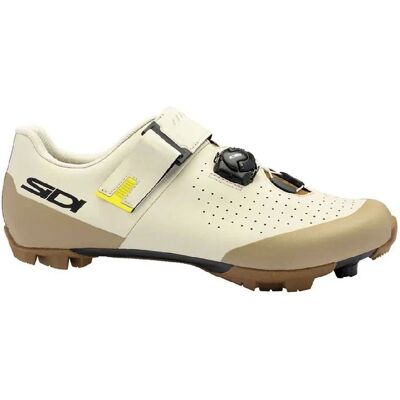 Chaussures Sidi Physis Blanc Beige - Cyclisme - Publicité Chaussures Sidi Physis Blanc Beige - Cyclisme - Publicité