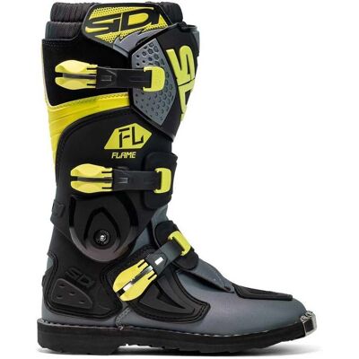 Bottes Cross Enfant Sidi Flame - Protection et Confort - Publicité Bottes Cross Enfant Sidi Flame - Protection et Confort - Publicité