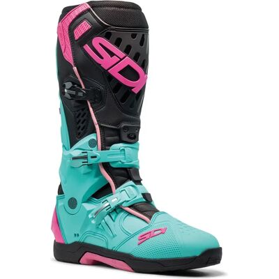 Sidi Crossair Mint/Black/Pink - Motocross Boots Sidi Crossair Mint/Black/Pink - Motocross Boots