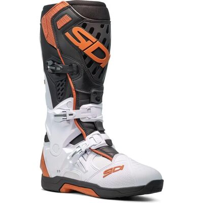 Sidi CROSSAIR White/Black/Bronze - Motocross Boots Sidi CROSSAIR White/Black/Bronze - Motocross Boots