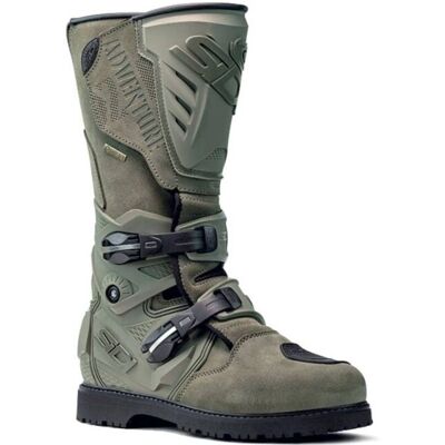 Stivali Moto Sidi Adventure 2 Gore-Tex Verde Militare Stivali Moto Sidi Adventure 2 Gore-Tex Verde Militare