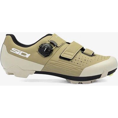 Chaussures VTT Sidi Silvis Beige Blanc - 41 - Publicité Chaussures VTT Sidi Silvis Beige Blanc - 41 - Publicité
