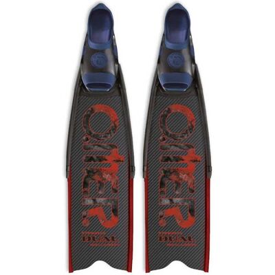 Pinne Omer Stingray Dual Carbon - Piccole - Nere Pinne Omer Stingray Dual Carbon - Piccole - Nere