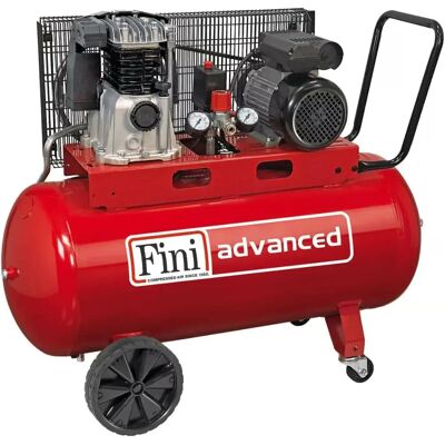 Fini - Fini Advanced MK 102-100-2M - 2 HP - 100 L - Compressore aria Fini - Fini Advanced MK 102-100-2M - 2 HP - 100 L - Compressore aria