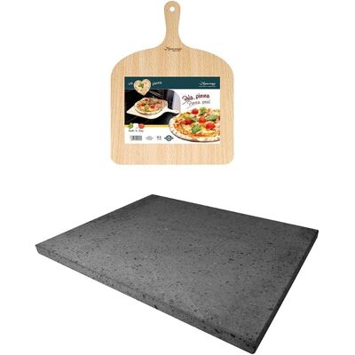 Eppicotispai Etna Lava Pizza Steinen Set - Pizza Type Eppicotispai Etna Lava Pizza Steinen Set - Pizza Type