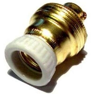 Support d'ampoule Vintage E14 FAI - Laiton Ancien, Porcelaine, Installation Facile - Publicité Support d'ampoule Vintage E14 FAI - Laiton Ancien, Porcelaine, Installation Facile - Publicité