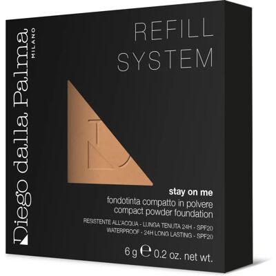 Diego dalla Palma Stay On Me Compatto - Fondotinta in Polvere Resistente all'Acqua SPF20 - Terracotta Diego dalla Palma Stay On Me Compatto - Fondotinta in Polvere Resistente all'Acqua SPF20 - Terracotta