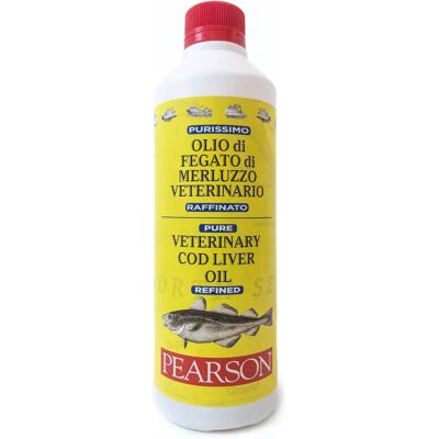 Guglielmo Pearson Srl Olio di Fegato di Merluzzo Puro - Supporta la Salute degli Animali Guglielmo Pearson Srl Olio di Fegato di Merluzzo Puro - Supporta la Salute degli Animali