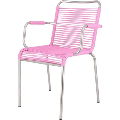 Fiam Mya Spaghetti Outdoor Stuhl - Rosa Fiam Mya Spaghetti Outdoor Stuhl - Rosa
