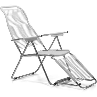 Fiam - Spaghetti Lounge Stuhl & Sonnenliege Aluminium Weiß Fiam - Spaghetti Lounge Stuhl & Sonnenliege Aluminium Weiß