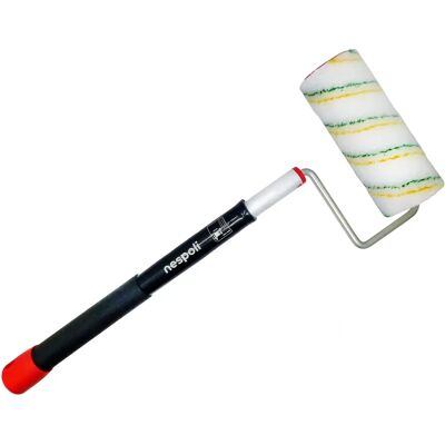 Uchwyt teleskopowy Nespoli z uniwersalnym wałkiem - Wałek malarski - 36/77 cm Uchwyt teleskopowy Nespoli z uniwersalnym wałkiem - Wałek malarski - 36/77 cm