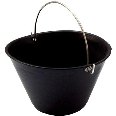 Seau de maçon en plastique noir NESPOLI - Seau Seau de maçon en plastique noir NESPOLI - Seau