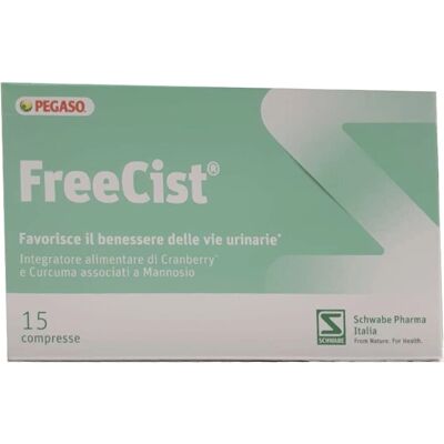 Pegaso Freecist - Supporto alle vie urinarie con Cranberry e Curcuma Pegaso Freecist - Supporto alle vie urinarie con Cranberry e Curcuma