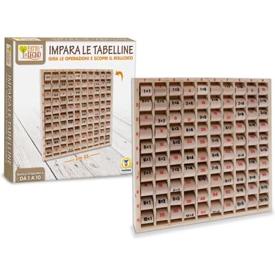 Jeu Éducatif Teorema Apprends les Tables - Publicité Jeu Éducatif Teorema Apprends les Tables - Publicité